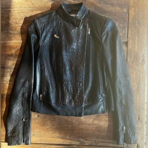 J Brand Leather Jacket - Like new
